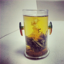 Цветущий чай (связанный)